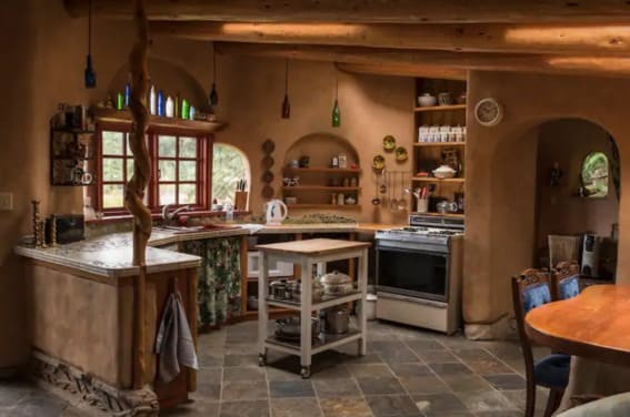 A Rustic-Modern Kitchen