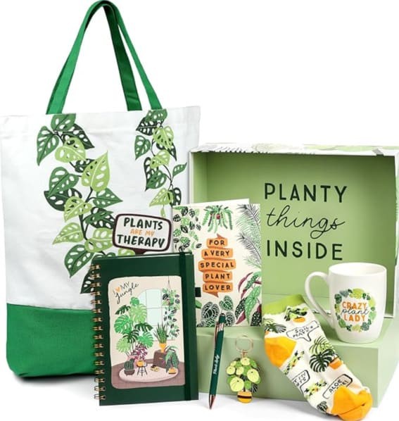 Green-Thumbed Goodies: Crazy Plant Lady Gift Set