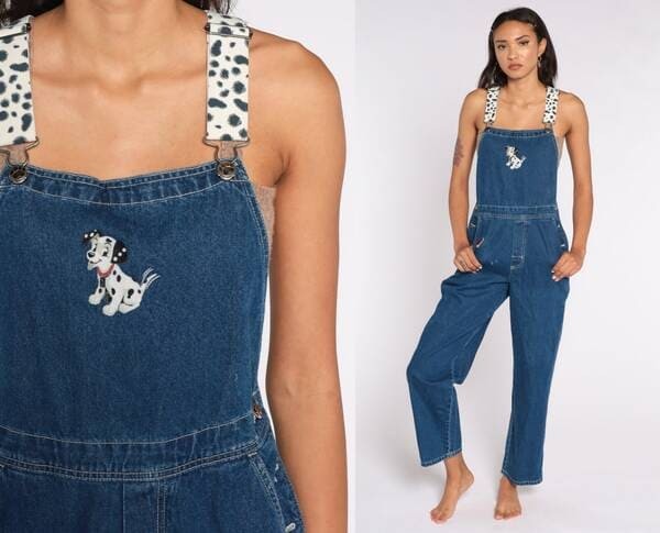 Cartoon overalls.