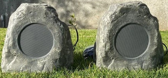 Play Some Island Music with cool outdoor speakers.