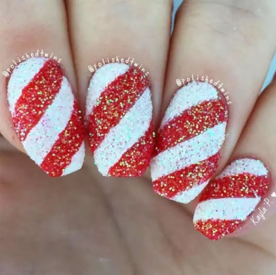 Sweet Stripes and Sparkles