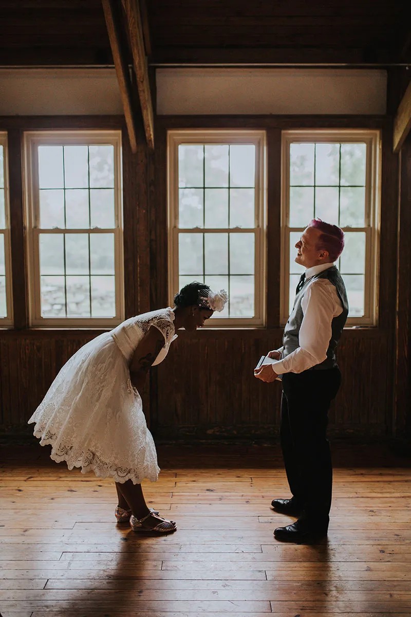 Our offbeat wedding at a glance: