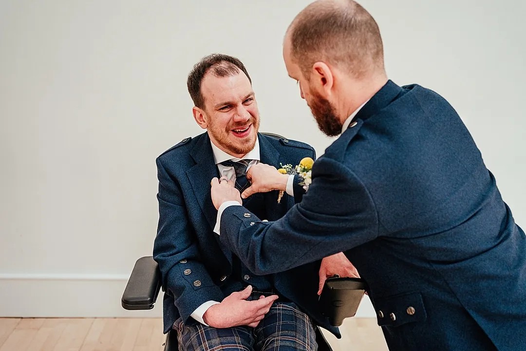 So what makes this an accessible wedding?