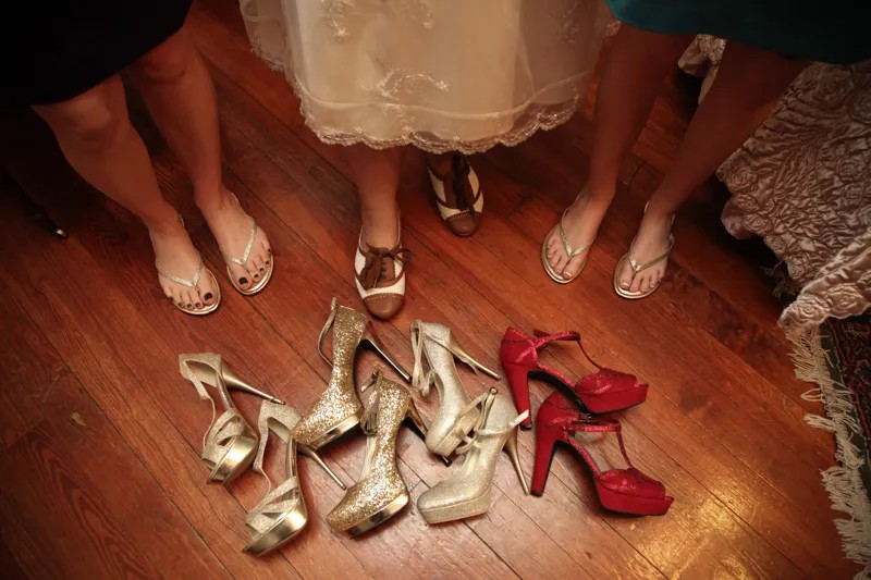 Comfortable wedding shoes