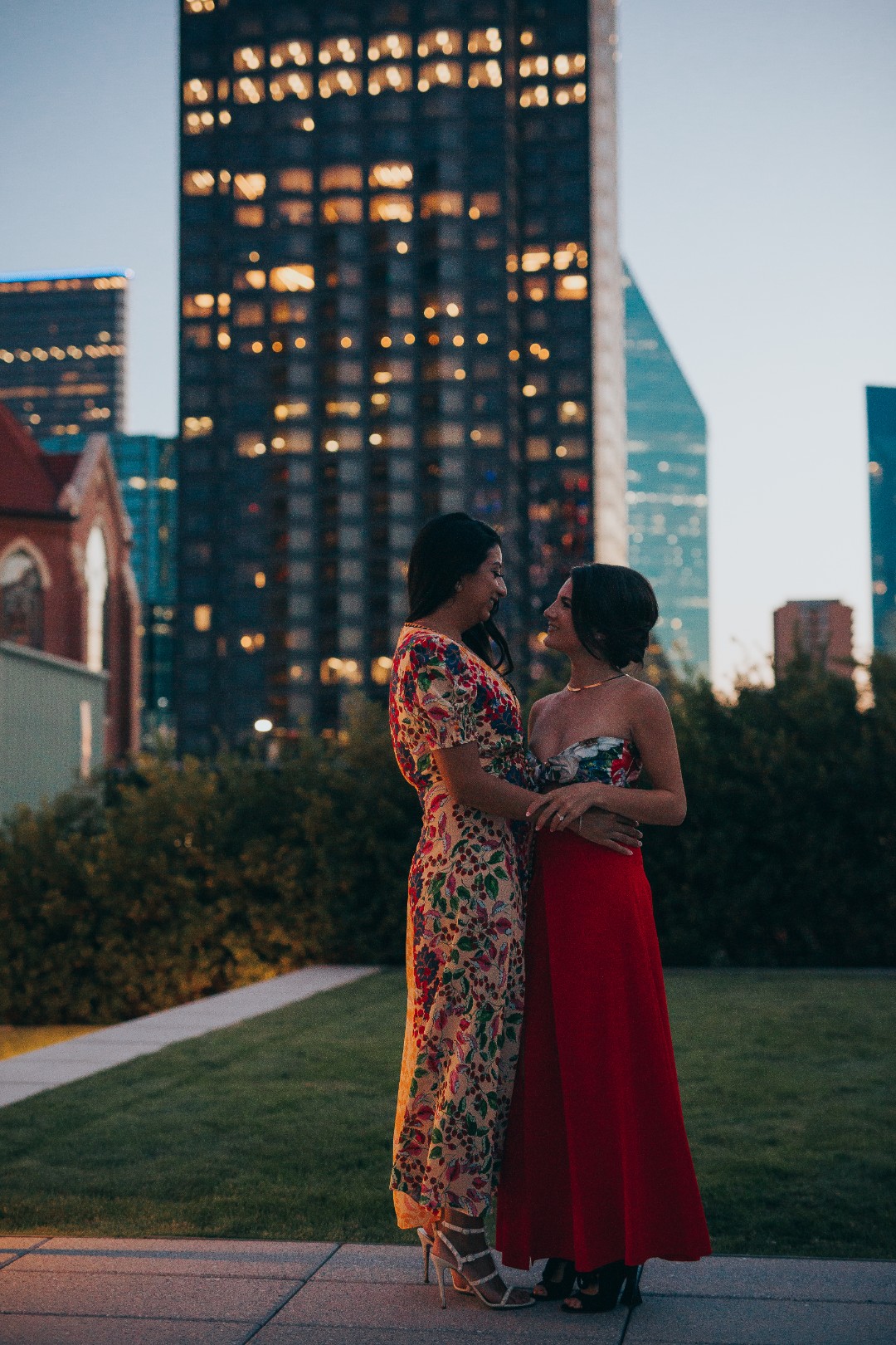 This playful carousel engagement shoot will bring out your inner child