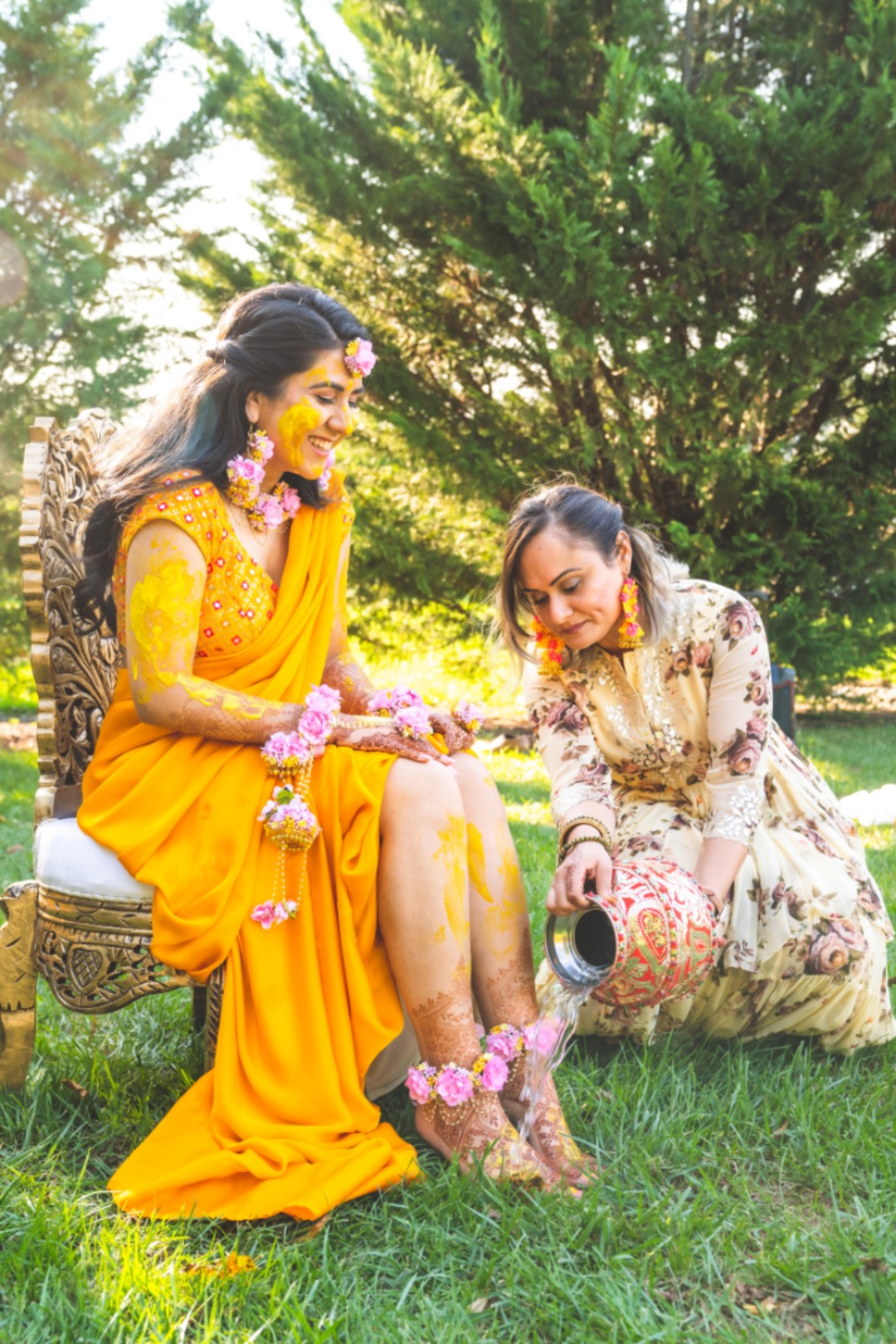 Tell us about your Indian ceremony: