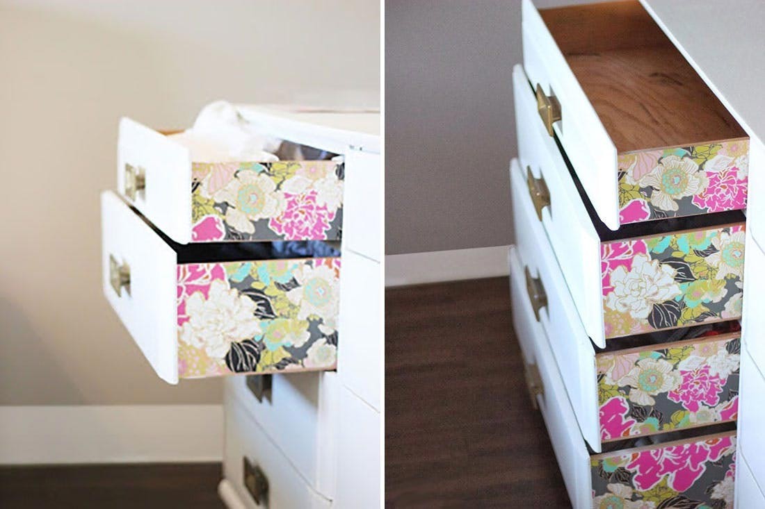 Patterned Drawers