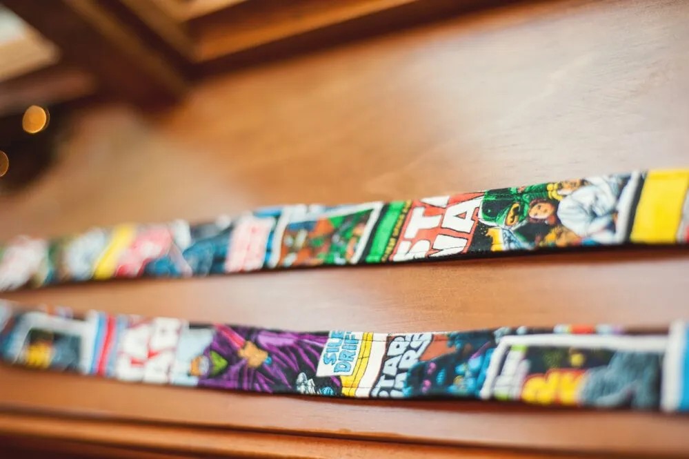 Star Wars suspenders for the groom and all the groomsmen