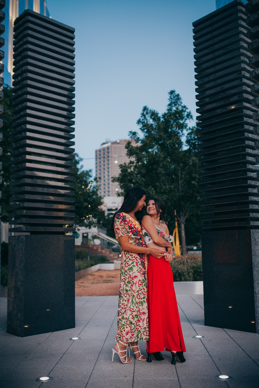 This playful carousel engagement shoot will bring out your inner child