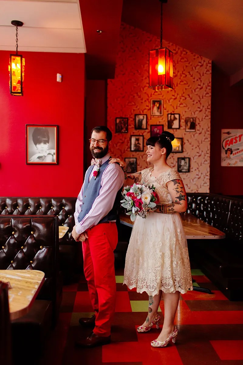 Our offbeat wedding at a glance: