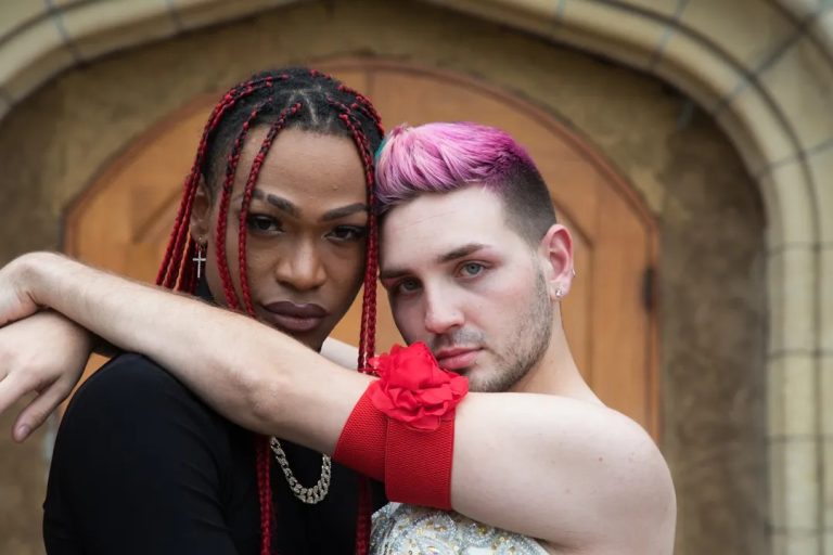 Nonbinary And Gender-Fluid Couture Elopement Inspiration