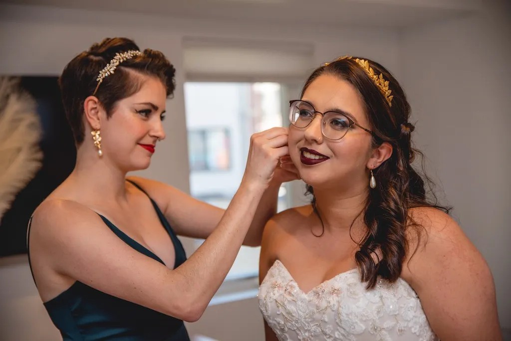 Our DIY queer wedding at a glance: