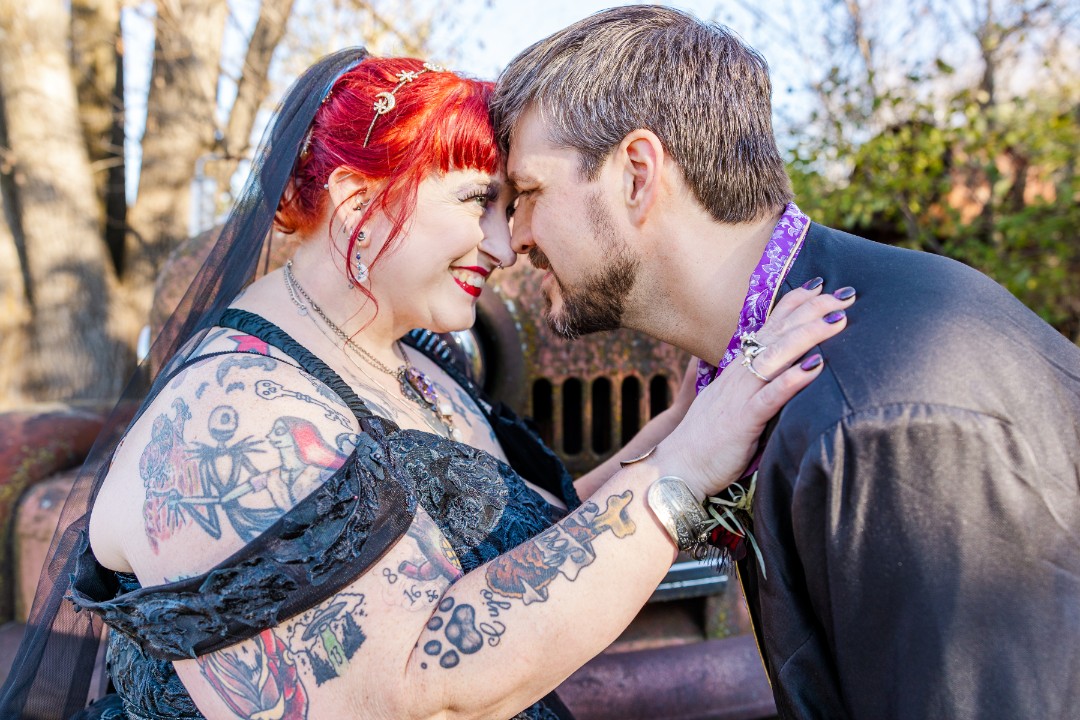 Our Forevertron wedding at the Evermor Sculpture Park: