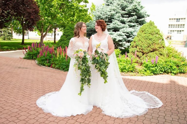 A Breathtaking Trans Wedding With An Adorable Alternative Bouquet Toss