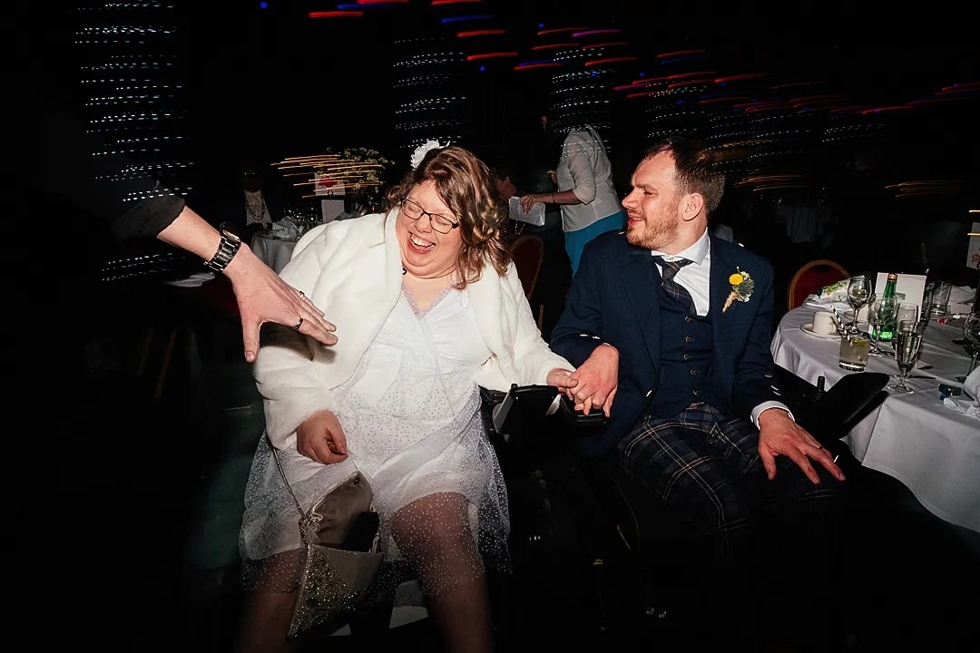 Wondering if people boogie down at accessible weddings?