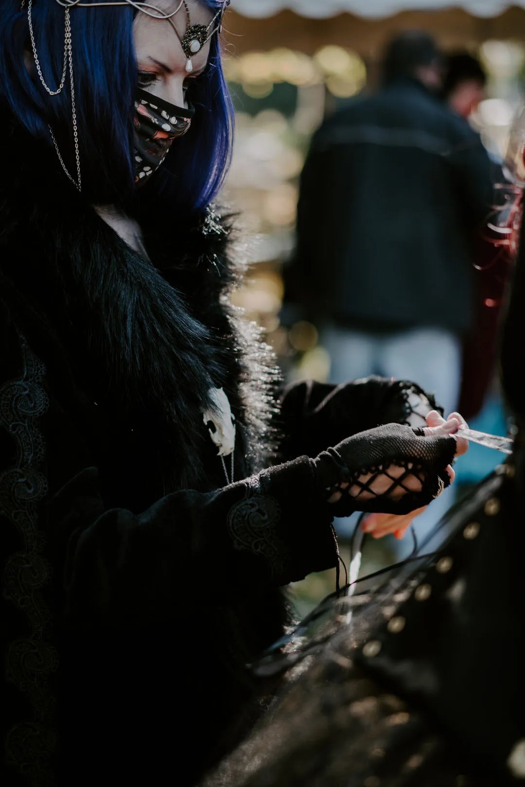 The full witchy Halloween handfasting gallery