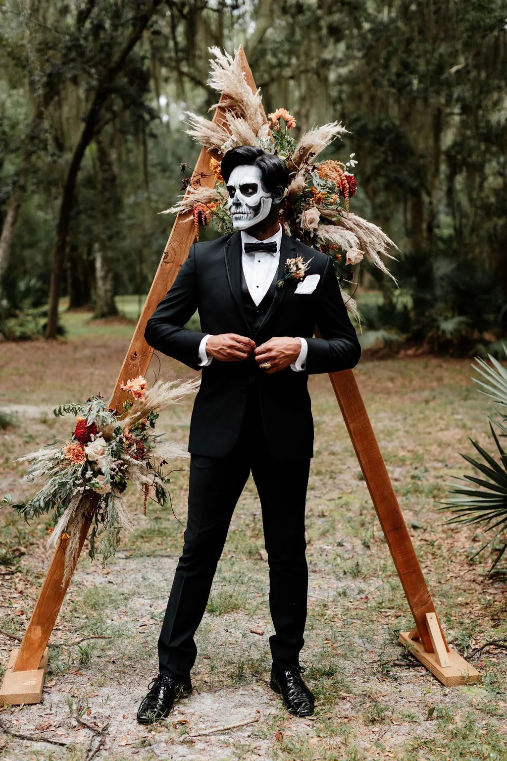 And now that ghoulish groom