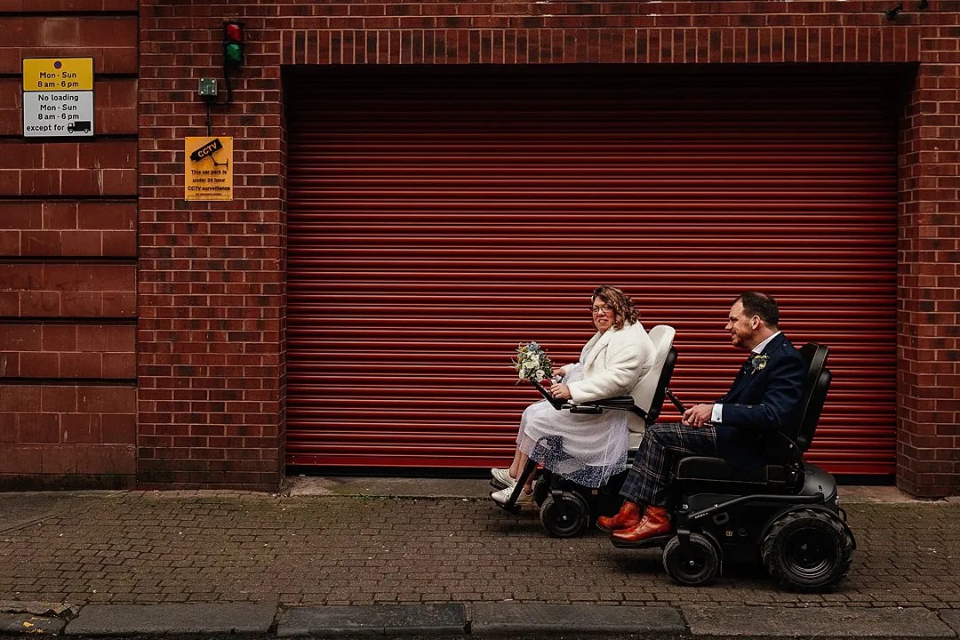 So what makes this an accessible wedding?