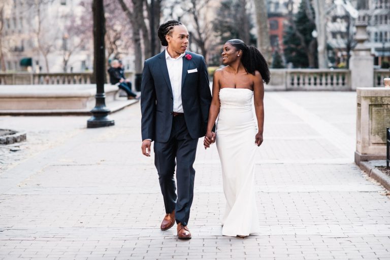 This Minimalist Philly Wedding Proves That Simple Is Chic