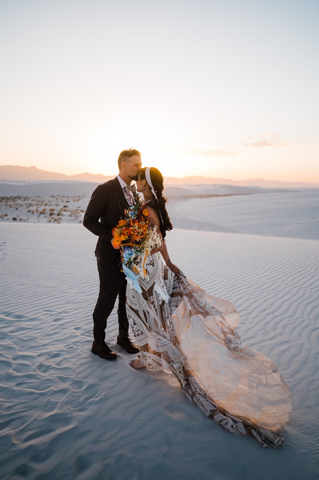 Survey says: White Sands National Park elopements are simply epic.