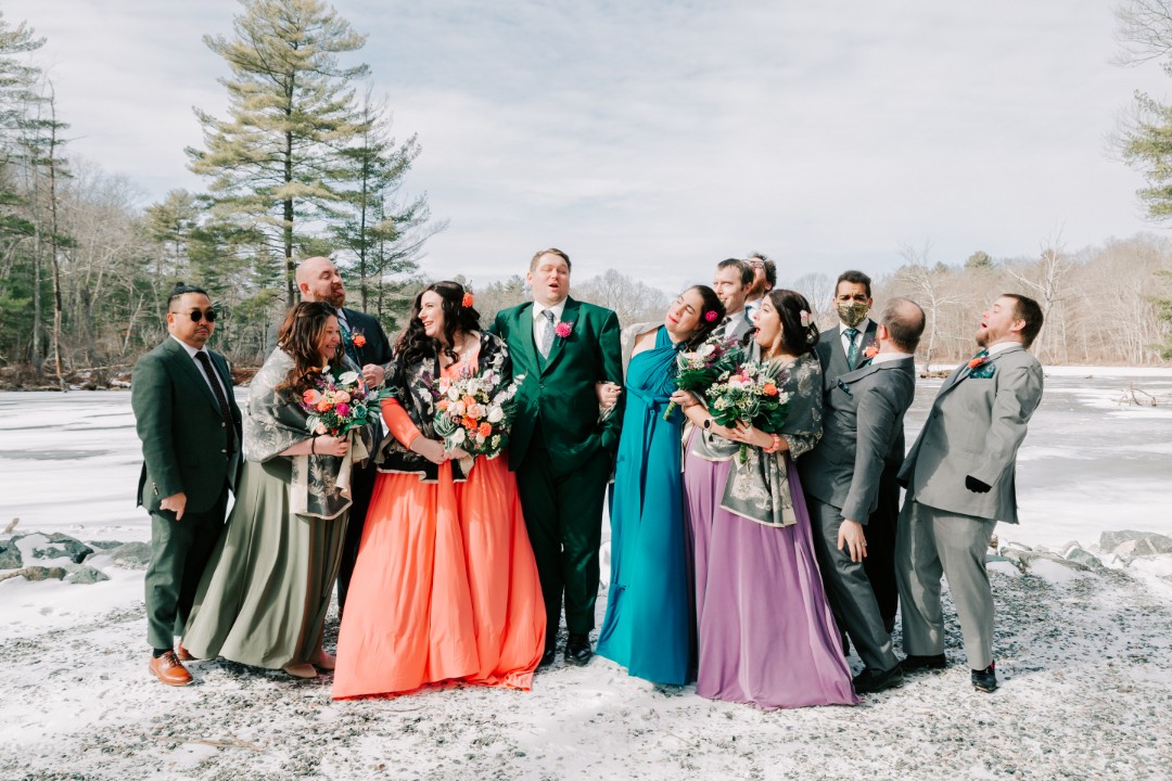 All throughout the wedding day, I could feel just how much love and care these two people had for each other. And I could feel how loved they were by all of their friends and family in attendance.