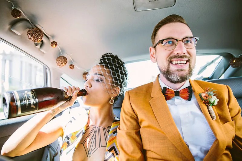 Our offbeat wedding at a glance: