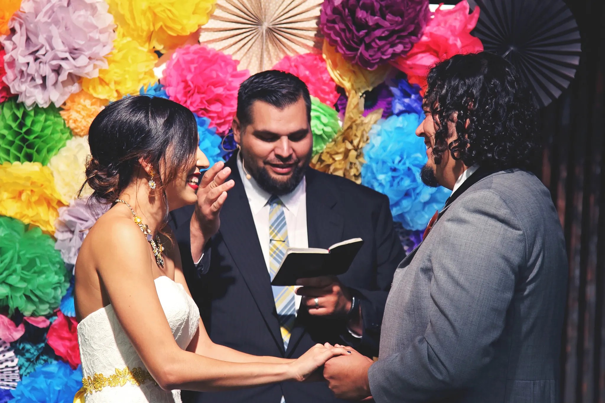 Our offbeat wedding at a glance: