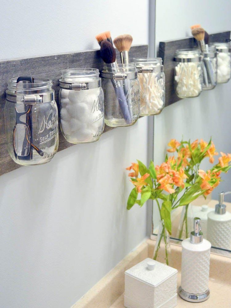 Mason Jar Organizers