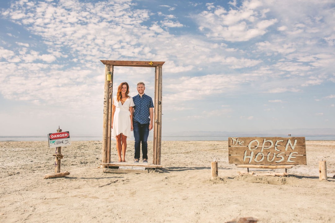 We think these artistic engagement photos should be hung in a museum! We