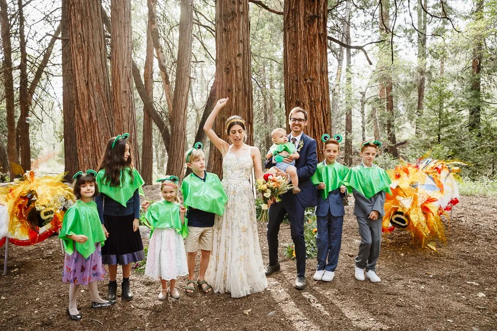 Tell us about the wedding campout ceremony: