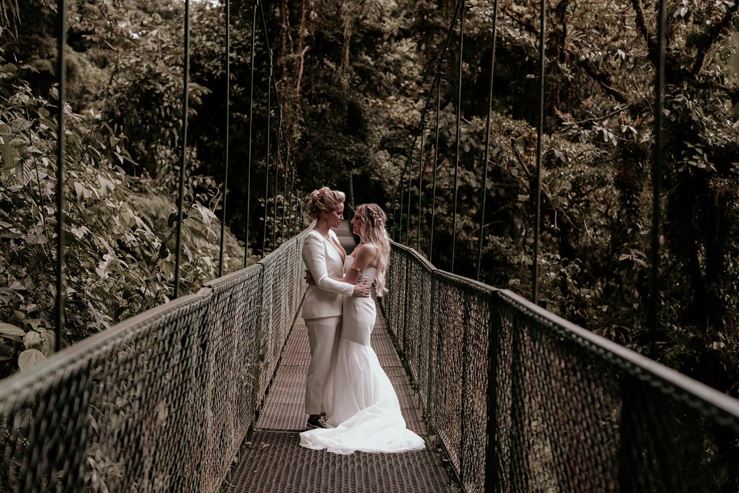 Is there anything more romantic than a destination elopement in the Costa Rican jungle?