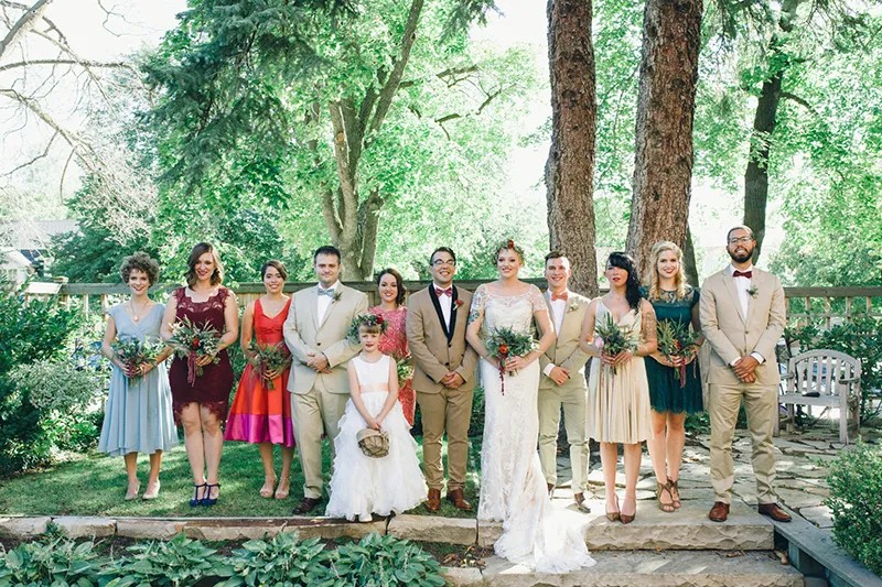 Our offbeat wedding at a glance: