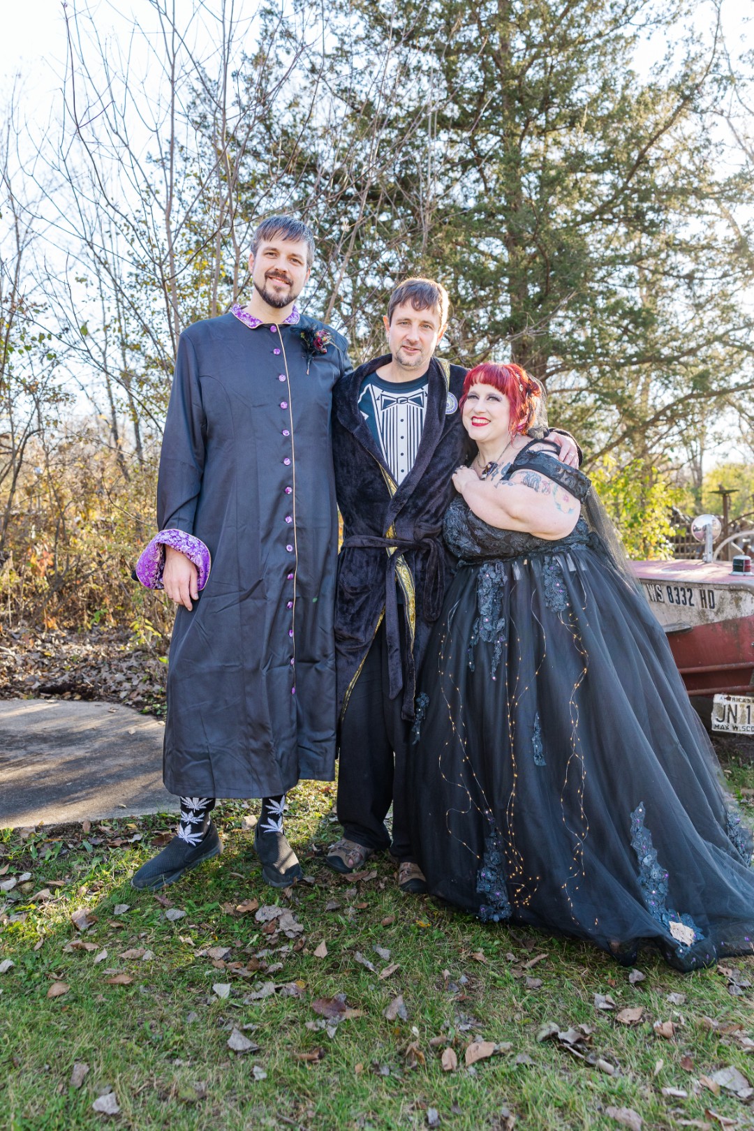 Forevertron wedding at the Evermor Sculpture Park Gallery