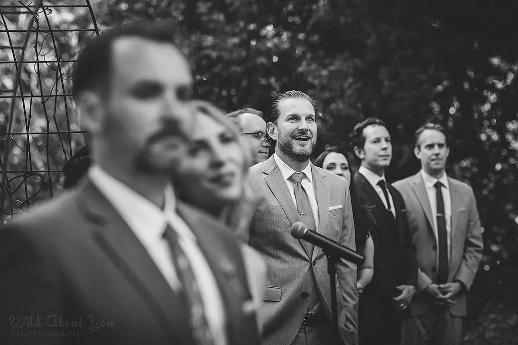 The redwood wedding processional