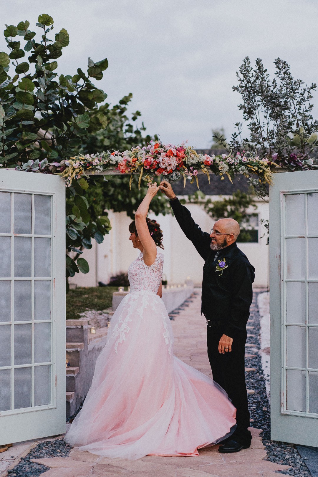 Is this the most breathtaking backyard wedding ever?