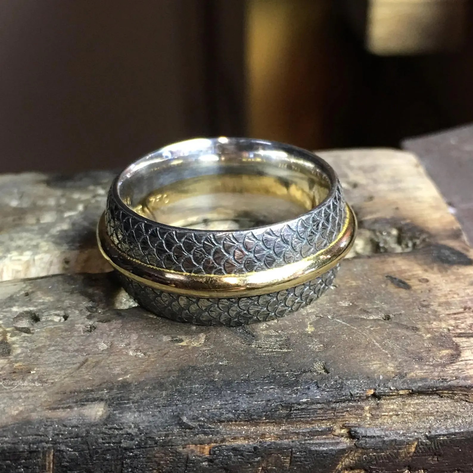 Next, how about some geometric wedding rings?