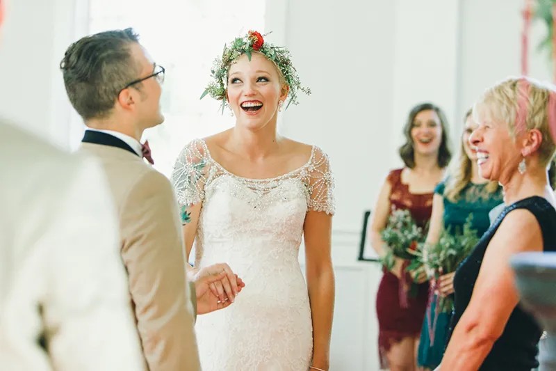 Our offbeat wedding at a glance: