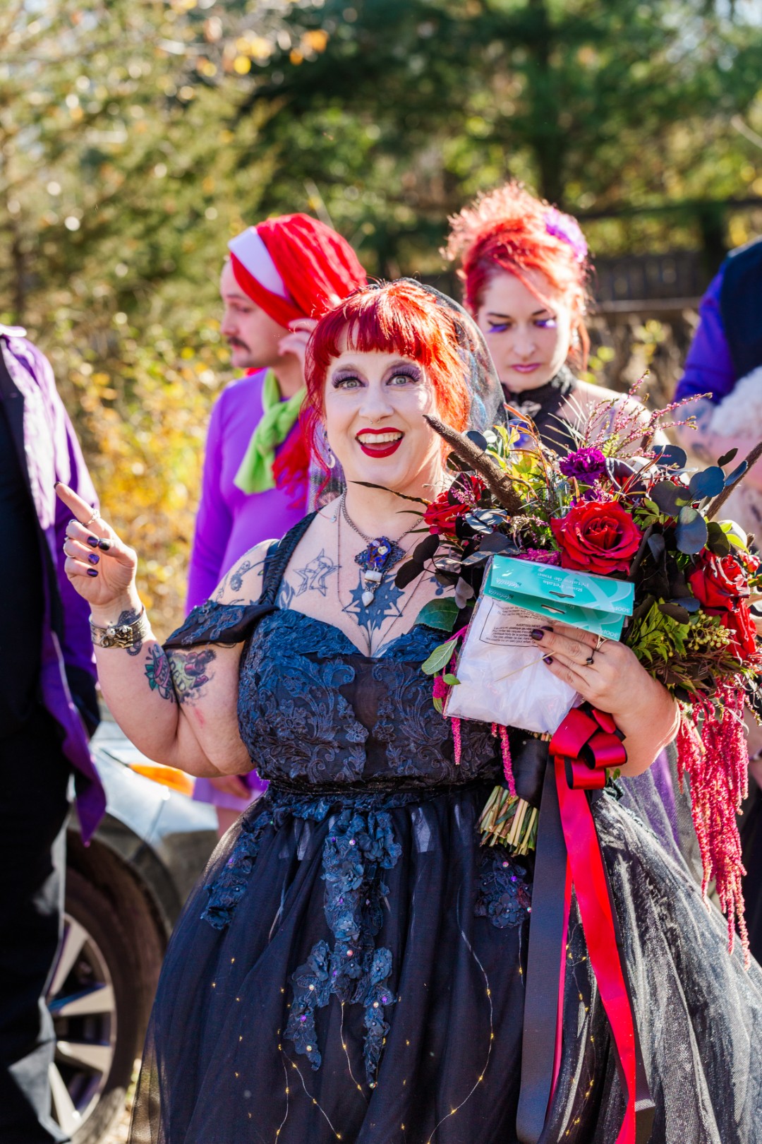 Forevertron wedding at the Evermor Sculpture Park Gallery