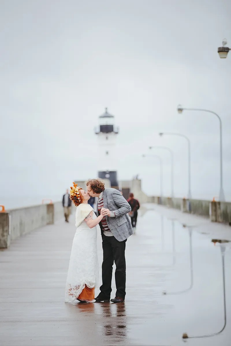 Animal masks and costumes at this eerie-as-hell Wicker Man wedding