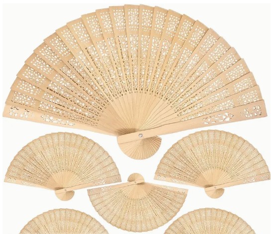 Wooden Folding Fans