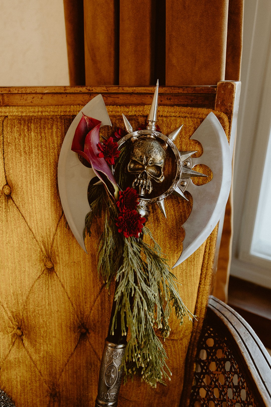 Our genderqueer and nonbinary gothic viking wedding at a glance: