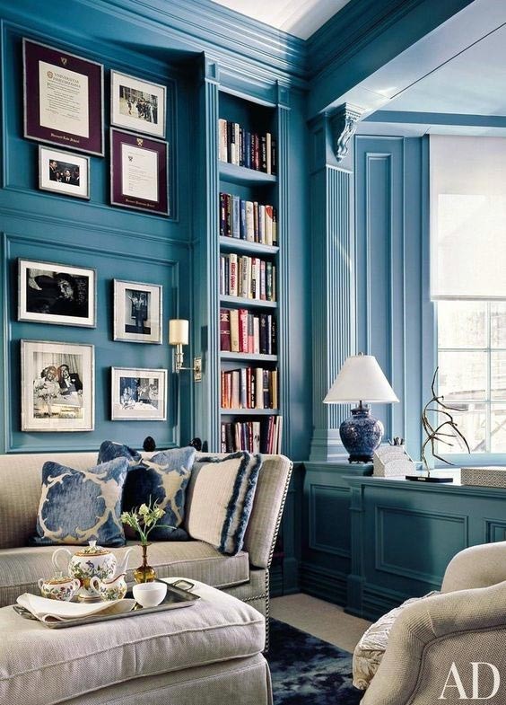 Blue Living Room