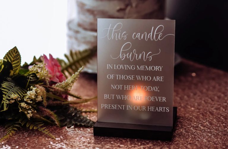 The Saddest Wedding Items On Etsy: 12 Wedding Memorial Ideas To Make You Sniffly