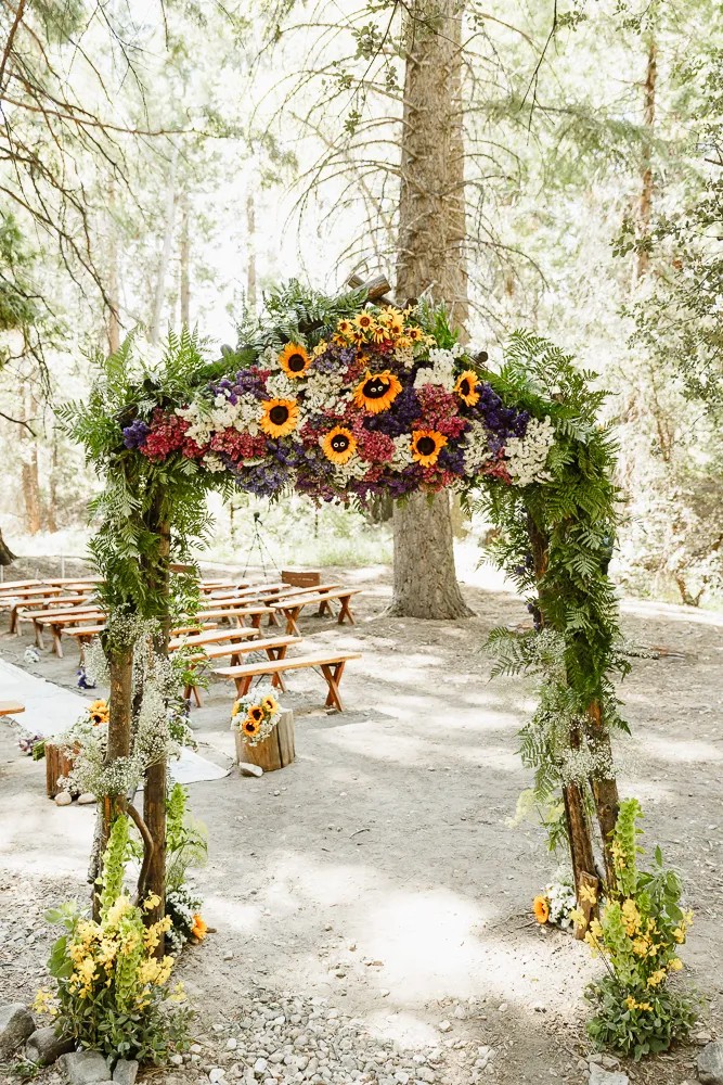 Tell us about the wedding campout ceremony: