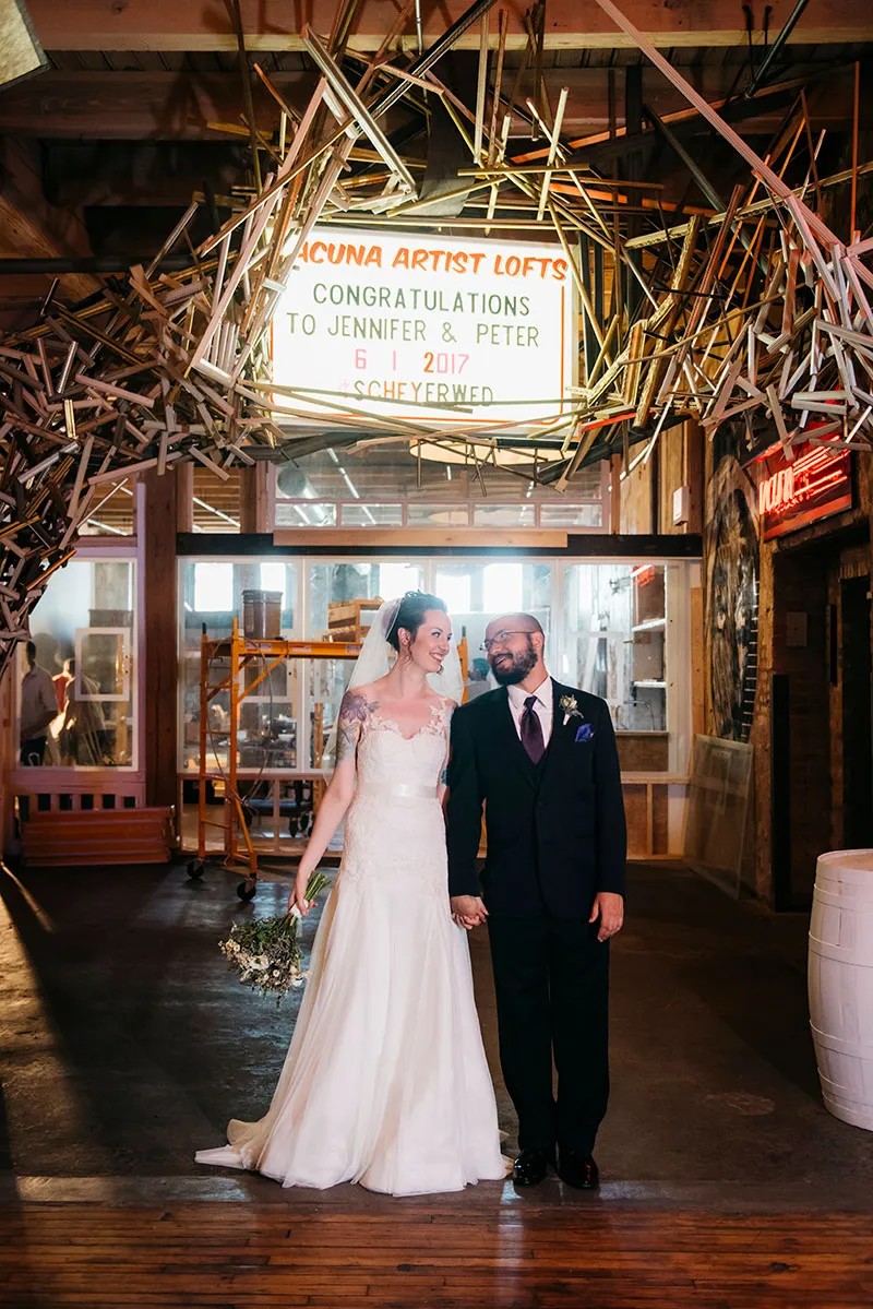 Our offbeat wedding at a glance: