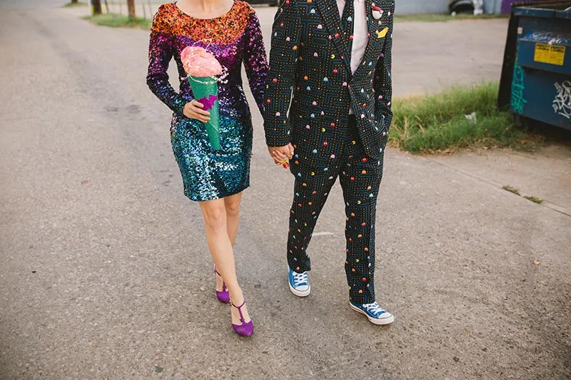 Our offbeat wedding at a glance: