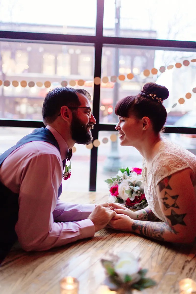 Our offbeat wedding at a glance: