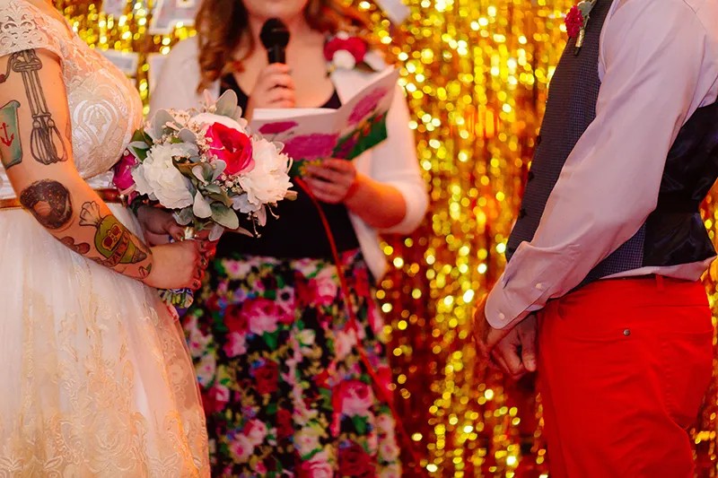 Our offbeat wedding at a glance: