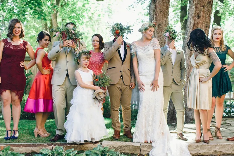 Our offbeat wedding at a glance: