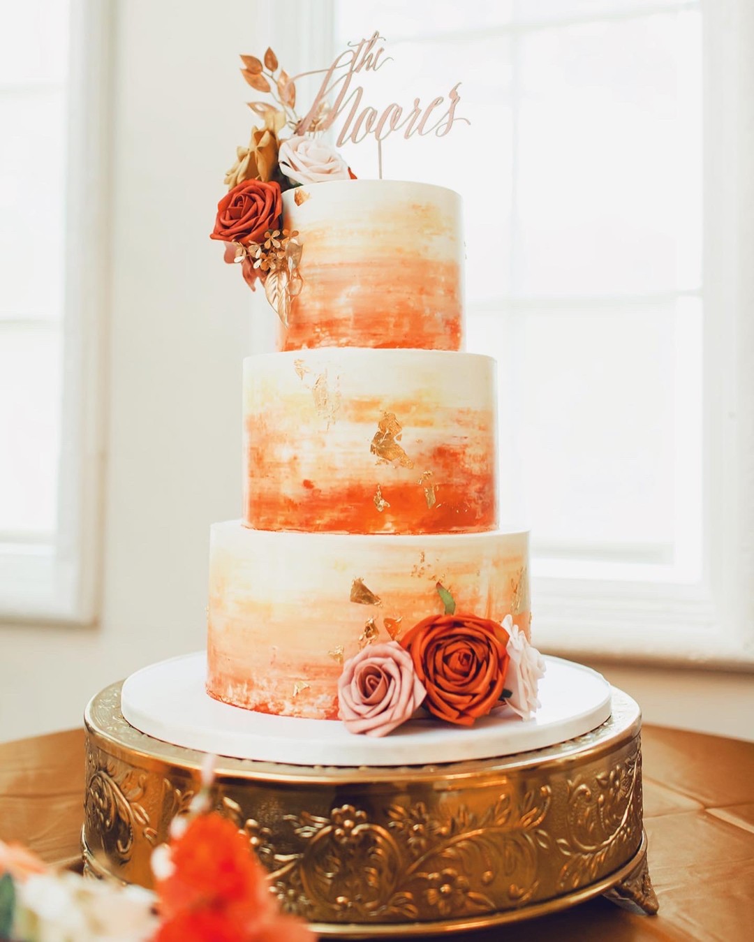 Our fall wedding in Florida reception: